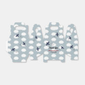 飛行機クラウドブルースカイボーイ誕生日 フェイバーボックス (折り畳みなし)