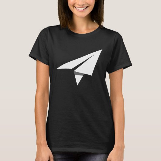 飛行機グラフィック2 Tシャツ (正面)