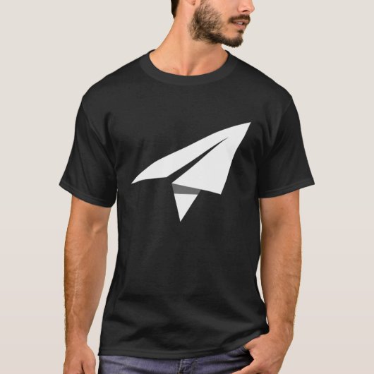 飛行機グラフィック2 Tシャツ (正面)