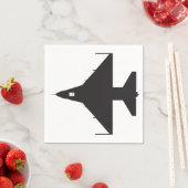 飛行機シンボル紙ナプキン スタンダードカクテルナプキン (インサイチュ)