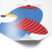 飛行機タイムフライ1stバースデーウェルカムサイン フォトプリント (角)