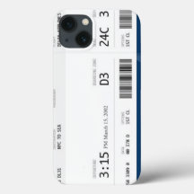 飛行機チケットiphone 7/8ケース