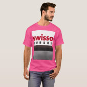 飛行機ティーズ – スイスサーア Tシャツ (正面フル)
