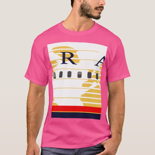 飛行機ティー – Trans World Airlines (Twa)ファイナルライブ Tシャツ (正面)
