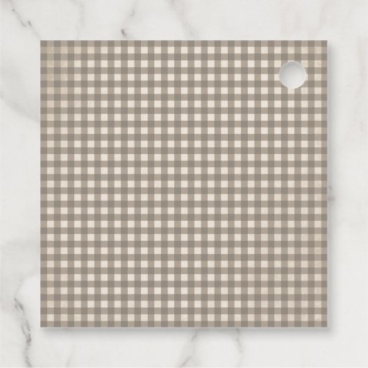 飛行機テディベア特別配送赤ちゃんシャワー フェイバータグ (裏面)