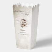 飛行機テディベア特別配送赤ちゃんシャワー フェイバーボックス (裏面)