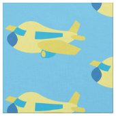 飛行機デザイン ファブリック (クローズアップ)