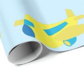 飛行機デザイン ラッピングペーパー (ロールコーナー)