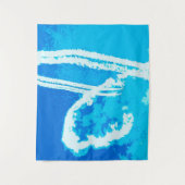 飛行機ハート タペストリー (正面)