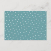 飛行機パイロットテディベア知恵の言葉 エンクロージャーカード (裏面)