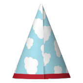 飛行機パイロットパーティーハット – キッズボーイ誕生日 パーティーハット (裏面)