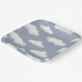 飛行機パーティープレート |クラウドパーティープレート ペーパープレート (傾斜あり)