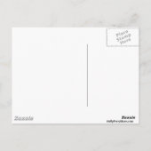 飛行機ビューポストカード ポストカード (裏面)