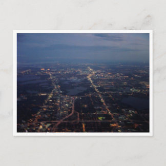 飛行機ビューポストカード ポストカード