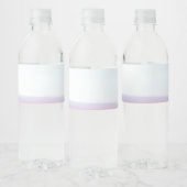 飛行機ピンクパステルスカイ ペットボトルラベル (ボトル)