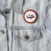 飛行機ボタン 缶バッジ (インサイチュ)