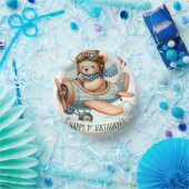 飛行機ボーイベア1歳の誕生日パーティー ペーパーボウル (パーティー)