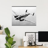 飛行機ポスター ポスター (ホームオフィス)