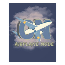 飛行機モードON – トラベル ウォールアート