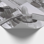 飛行機ラップ紙 ラッピングペーパー (角)