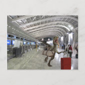 飛行機ラプターに遅おもしろいれる ポストカード (正面)