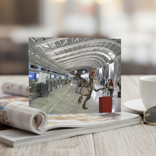 飛行機ラプターに遅おもしろいれる ポストカード