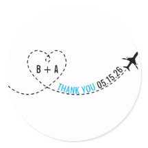 飛行機ルート結婚モノグラムの日付