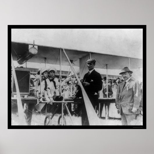 飛行機レース勝者カル・ロジャーズ1911 ポスター (正面)