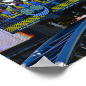 飛行機中の船 |アルトンタワーズリゾート ポスター (角)