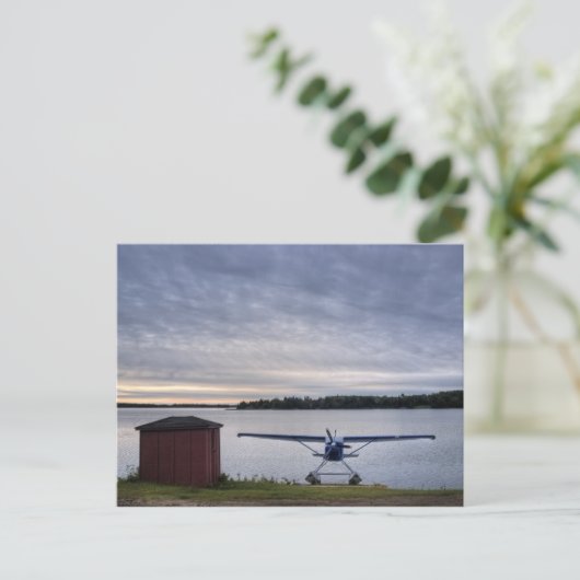 飛行機入り ポストカード (スタンド正面)