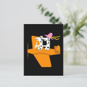 飛行機及びダルマ人 ポストカード (スタンド正面)