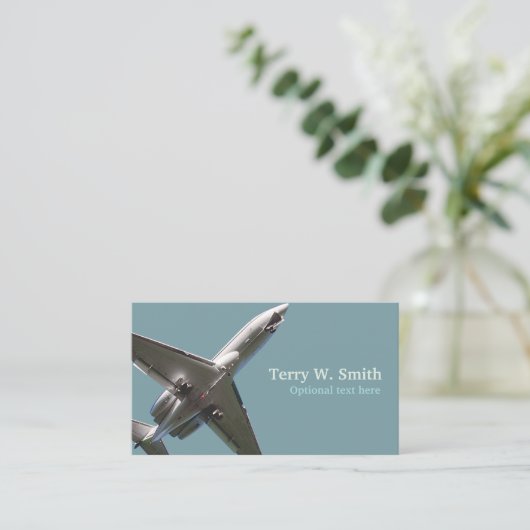飛行機名刺 名刺 (スタンド正面)