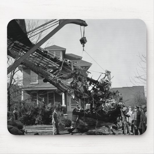 飛行機墜落: 1938年 マウスパッド (正面)