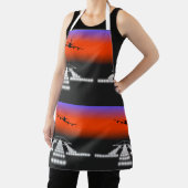 飛行機夜間の着陸 エプロン (インサイチュ)