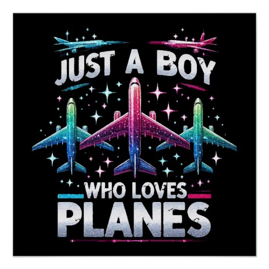 飛行機大好きな少年 ポスター (正面)