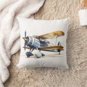 飛行機少年室 クッション (ブランケット)