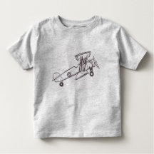 飛行機幼児用TシャツBoy Shirt