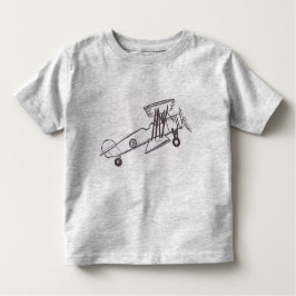 飛行機幼児用TシャツBoy Shirt トドラーTシャツ