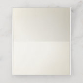 飛行機座席表ヴィンテージレトロマップ飛行機シャワー プレイスカード (内部開封)