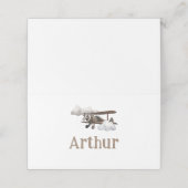 飛行機座席表 プレイスカード (外部開封)