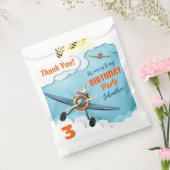 飛行機戦闘機パイロットボーイ誕生日 フェイバーバッグ (封をした状態)