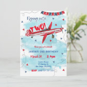 飛行機招待状 招待状 (スタンド正面)