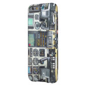 飛行機操縦士に最適な機内操縦室iPhoneケース Case-Mate iPhoneケース (裏面左)