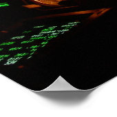 飛行機操縦室 ポスター (角)