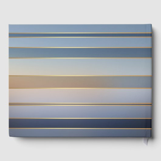 飛行機旅行をテーマにした退職 ゲストブック (裏面)