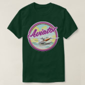 飛行機旅行 Tシャツ (デザイン正面)