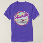 飛行機旅行 Tシャツ (デザイン正面)