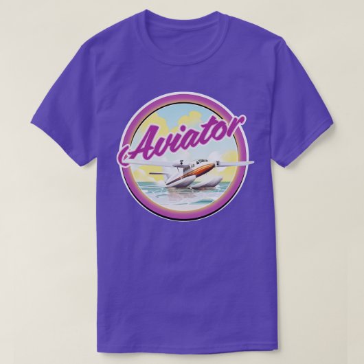 飛行機旅行 Tシャツ (デザイン正面)