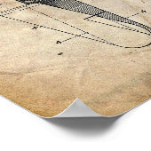 飛行機特許 ポスター (角)