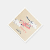 飛行機紙ナプキン スタンダードカクテルナプキン (角)